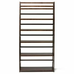 Budget 🌟 72"x36" Normandy Wide Ladder Shelf Bookshelf Brunette Brown - WyndenHall 🌟 -Bookshelves And Bookcases store unnamed file 2951