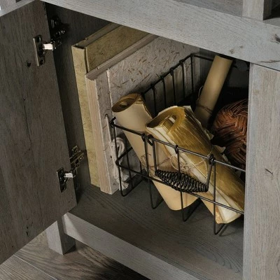 Buy 𧨠Cannery Bridge Storage Wall Mystic Oak - Sauder β 5 Buy 𧨠Cannery Bridge Storage Wall Mystic Oak - Sauder β - Image 4