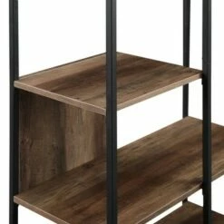 Brand new 🔔 70" Modern Industrial 5 Shelf Bookcase Plant Stand - Saracina Home Gray Wash 🧨 -Bookshelves And Bookcases store unnamed file 300