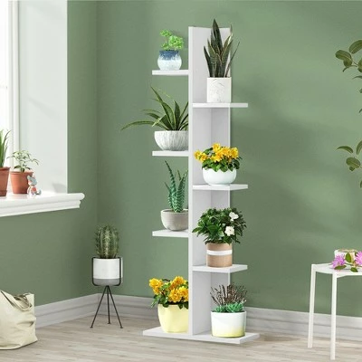 Best reviews of 😉 Costway Open Concept Bookshelf Plant Display Shelf Rack Storage Holder Wooden White ✔️ 9 Best reviews of 😉 Costway Open Concept Bookshelf Plant Display Shelf Rack Storage Holder Wooden White ✔️ - Image 7