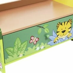 Buy 🥰 Sunny Safari Jungle Bookshelf - Fantasy Fields by Teamson Kids ⭐ -Bookshelves And Bookcases store unnamed file 3069