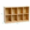 Cheapest 🎉 ECR4Kids Birch 8-Compartment School Cubby Storage, Kids Wood Shelf Organizer ✔️