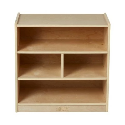 Best deal ๐ ECR4Kids Building Block Storage Cart - 4-Cubby Birch Cabinet on Casters, 24" H โจ 6 Best deal ๐ ECR4Kids Building Block Storage Cart - 4-Cubby Birch Cabinet on Casters, 24" H โจ - Image 4