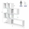 Cheapest 🌟 Costway 5-Tier Bookshelf Corner Ladder Bookcase Display Storage Rack White 😉 -Bookshelves And Bookcases store unnamed file 3121