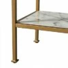 Best Pirce 🎉 72" Marmo Large 5 Tier Display Shelf Faux Marble/Brass - Teamson Home ✔️ -Bookshelves And Bookcases store unnamed file 3150