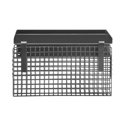 Outlet 😉 Universal Metal Bunk Bed Shelf Gunmetal/Mesh - Saracina Home 🔥 7 Outlet 😉 Universal Metal Bunk Bed Shelf Gunmetal/Mesh - Saracina Home 🔥 - Image 5