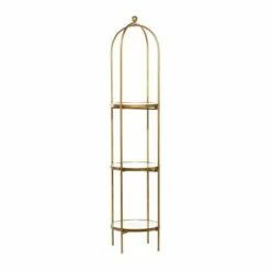 Wholesale 👏 Olivia & May Glam Metal Shelving Gold - Olivia & May 😀 -Bookshelves And Bookcases store unnamed file 3200