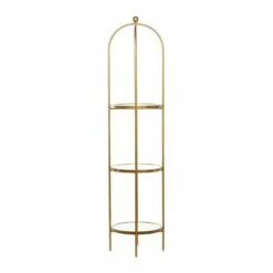 Wholesale 👏 Olivia & May Glam Metal Shelving Gold - Olivia & May 😀 -Bookshelves And Bookcases store unnamed file 3201