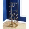Buy 🎁 62" Rowledge Gold Glass Book Shelf Gold - Abbyson Living 🎉 -Bookshelves And Bookcases store unnamed file 3251