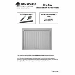 Hot Sale 💯 Rev-A-Shelf SBDT-2730 Under Sink Base Drip Tray Mat Shelf Liner for Kitchen Cabinets Protective Organization Accessory 🥰 -Bookshelves And Bookcases store unnamed file 3276