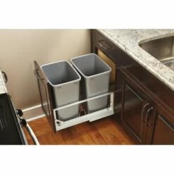 Promo ⌛ Rev-A-Shelf 5345-DM-KIT-1 Kitchen Cabinet Door Mount Hardware Extender Kit for 5349 Series Waste Container Bins (Sold Separately) 🤩 -Bookshelves And Bookcases store unnamed file 3292