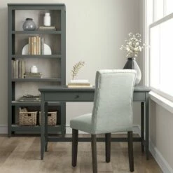 Budget 👍 72" Carson 5 Shelf Bookcase - Threshold™ Walnut Brown 🎁