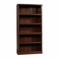 Flash Sale 🎁 70" 5 Shelf Bookcase - Sauder Estate Black 🛒 -Bookshelves And Bookcases store unnamed file 3333