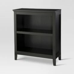 Discount 💯 36" Carson 2 Shelf Bookcase - Threshold™ Black 🛒 -Bookshelves And Bookcases store unnamed file 3359