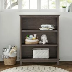 Discount ✨ Simmons Kids' SlumberTime Monterey Bookcase/Hutch Rustic Gray 🛒