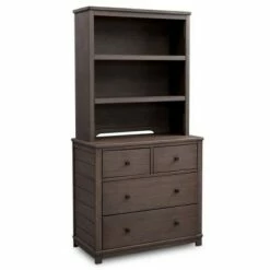 Discount ✨ Simmons Kids' SlumberTime Monterey Bookcase/Hutch Rustic Gray 🛒 -Bookshelves And Bookcases store unnamed file 3406