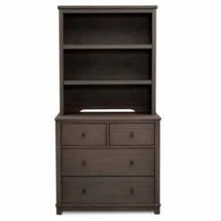 Discount ✨ Simmons Kids' SlumberTime Monterey Bookcase/Hutch Rustic Gray 🛒 -Bookshelves And Bookcases store unnamed file 3407