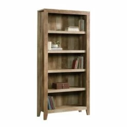 Best deal 😉 71" Dakota Pass 5 Shelf Bookcase Craftsman Oak - Sauder 🛒