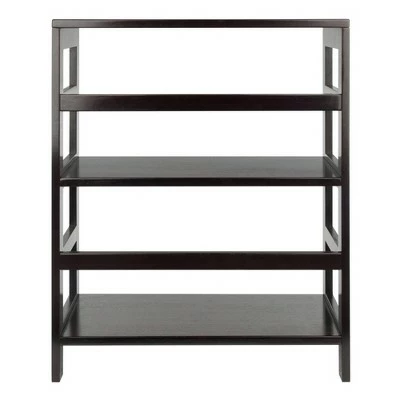 Buy ๐ฅฐ 29.21" 2 Tier Leo Shelf Storage or Bookshelf Wide Espresso Brown - Winsome ๐ 5 Buy ๐ฅฐ 29.21" 2 Tier Leo Shelf Storage or Bookshelf Wide Espresso Brown - Winsome ๐ - Image 3