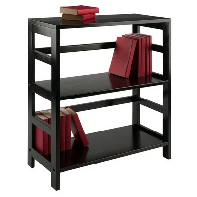 Buy ๐ฅฐ 29.21" 2 Tier Leo Shelf Storage or Bookshelf Wide Espresso Brown - Winsome ๐ 7 Buy ๐ฅฐ 29.21" 2 Tier Leo Shelf Storage or Bookshelf Wide Espresso Brown - Winsome ๐ - Image 5