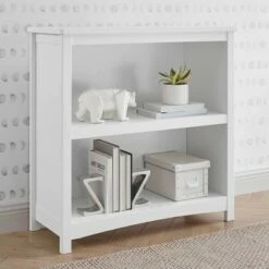 Budget 🥰 Delta Children Universal 2-Shelf Bookcase Bianca White 🧨