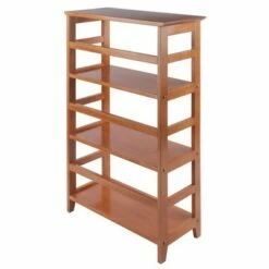 Coupon 💯 42" Studio Bookshelf 3 Tier Honey Brown - Winsome ⭐ -Bookshelves And Bookcases store unnamed file 3464