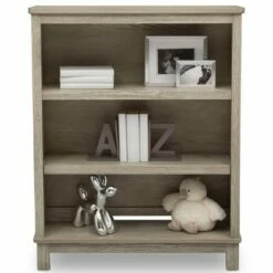 Best Sale 👍 Delta Children Farmhouse Bookcase Textured White ✨ -Bookshelves And Bookcases store unnamed file 3483