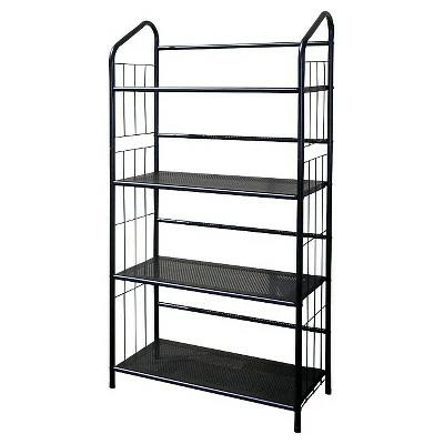 Coupon 😍 Metal Book Shelf Black - Ore International 🔥 5 Coupon 😍 Metal Book Shelf Black - Ore International 🔥 - Image 3