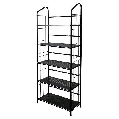 Coupon 😍 Metal Book Shelf Black - Ore International 🔥 6 Coupon 😍 Metal Book Shelf Black - Ore International 🔥 - Image 4