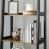 Best Pirce 🛒 67" Annabelle 5 Tier Ladder Bookcase - Brookside Home Black/white 😍 -Bookshelves And Bookcases store unnamed file 3553