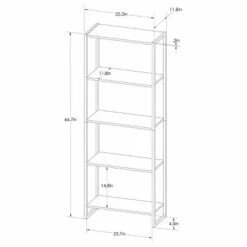 Best Pirce ๐ 66.7" Paulo 4 Shelf Bookshelf White - Project 62™ ๐ 11 Best Pirce ๐ 66.7" Paulo 4 Shelf Bookshelf White - Project 62™ ๐ -Bookshelves And Bookcases store unnamed file 3573