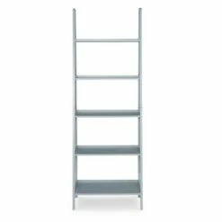 Best Pirce โญ Acadia Ladder Bookshelf - Linon Gray ๐