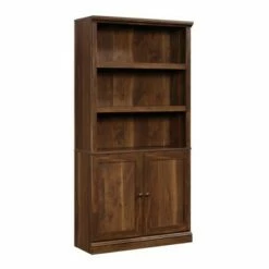 Cheap ❤️ 5 Shelf Bookcase with Doors - Sauder Black 👍 -Bookshelves And Bookcases store unnamed file 3610