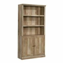 Cheap ❤️ 5 Shelf Bookcase with Doors - Sauder Black 👍 -Bookshelves And Bookcases store unnamed file 3611