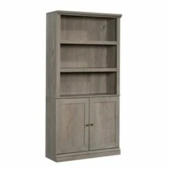 Cheap ❤️ 5 Shelf Bookcase with Doors - Sauder Black 👍 -Bookshelves And Bookcases store unnamed file 3612