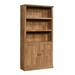 Cheap ❤️ 5 Shelf Bookcase with Doors - Sauder Black 👍 -Bookshelves And Bookcases store unnamed file 3614