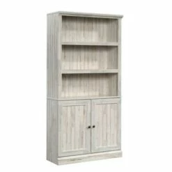 Cheap ❤️ 5 Shelf Bookcase with Doors - Sauder Black 👍 -Bookshelves And Bookcases store unnamed file 3616
