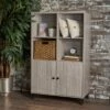 Best deal 🥰 Justina Mid-Century Cabinet - Christopher Knight Home Gray Oak 🎉 -Bookshelves And Bookcases store unnamed file 362