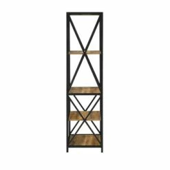 Flash Sale ๐ 61" Modern Farmhouse X Frame Metal and Wood Media Bookshelf - Saracina Home Driftwood โ๏ธ 16 Flash Sale ๐ 61" Modern Farmhouse X Frame Metal and Wood Media Bookshelf - Saracina Home Driftwood โ๏ธ -Bookshelves And Bookcases store unnamed file 3632