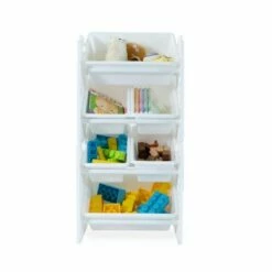 Top 10 🎉 UNiPLAY Toy Organizer With 6 Removable Storage Bins and Block Play Panel, Multi-Size Bin Organizer 😍