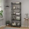 Discount 🔔 71" Driscoe Industrial 5 Shelf Firwood Bookcase Gray/Pewter - Christopher Knight Home 😀 -Bookshelves And Bookcases store unnamed file 3724