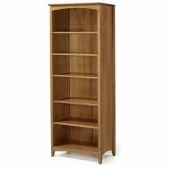 New 😍 Camaflexi 6 Tier Shaker Style Open Storage Organization Bookshelf Wood Bookcase Shelf Unit w/ 4 Adjustable and 2 Fixed Shelves, Brown Cherry Finish ❤️ -Bookshelves And Bookcases store unnamed file 3730
