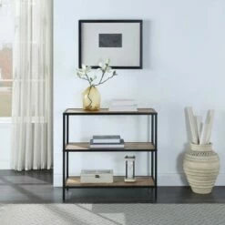 Coupon 🔥 30" Quinton 2 Shelf Bookcase Salvage Oak - OSP Home Furnishings 🎁 -Bookshelves And Bookcases store unnamed file 3748