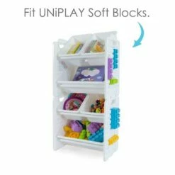 Top 10 🎉 UNiPLAY Toy Organizer With 6 Removable Storage Bins and Block Play Panel, Multi-Size Bin Organizer 😍 -Bookshelves And Bookcases store unnamed file 375