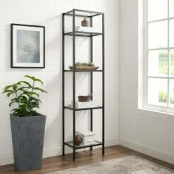 Best reviews of ✔️ 73" Aimee Narrow Etagere Oil Rubbed Bronze - Crosley 🎁 -Bookshelves And Bookcases store unnamed file 3767