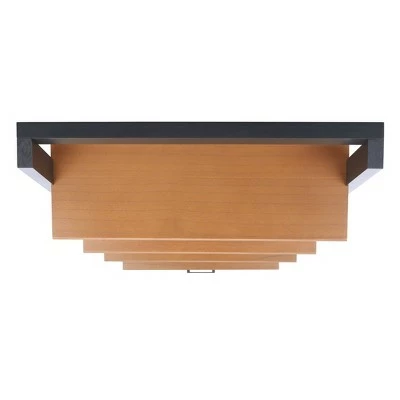 Cheap π 71.96" Lavina 3 Shelves and 1 Door Etagere Natural/Charcoal - Safavieh π 9 Cheap π 71.96" Lavina 3 Shelves and 1 Door Etagere Natural/Charcoal - Safavieh π - Image 7