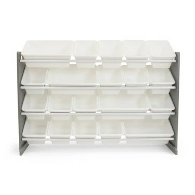 Wholesale ๐งจ XL Toy Organizer with 20 Bins Inspire Collection Gray/White - Humble Crew ๐ฏ 4 Wholesale ๐งจ XL Toy Organizer with 20 Bins Inspire Collection Gray/White - Humble Crew ๐ฏ - Image 2