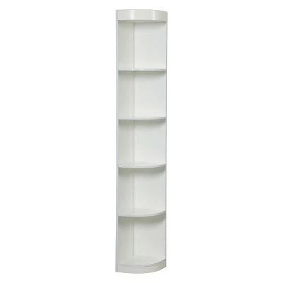 Cheap ๐คฉ Hawley Contemporary Corner Shelf Display White - HOMES: Inside + Out ๐ฅ 5 Cheap ๐คฉ Hawley Contemporary Corner Shelf Display White - HOMES: Inside + Out ๐ฅ - Image 3