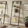 Wholesale 🎁 Phyliss White Metal Leaning Ladder Shelves - Inspire Q Espresso ⭐ -Bookshelves And Bookcases store unnamed file 3877