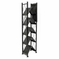Best deal ✨ Origami 6 Tier Classic Stamped Steel Bookcase Organizer Storage Rack, Black 🎉 8 Best deal ✨ Origami 6 Tier Classic Stamped Steel Bookcase Organizer Storage Rack, Black 🎉 -Bookshelves And Bookcases store unnamed file 389